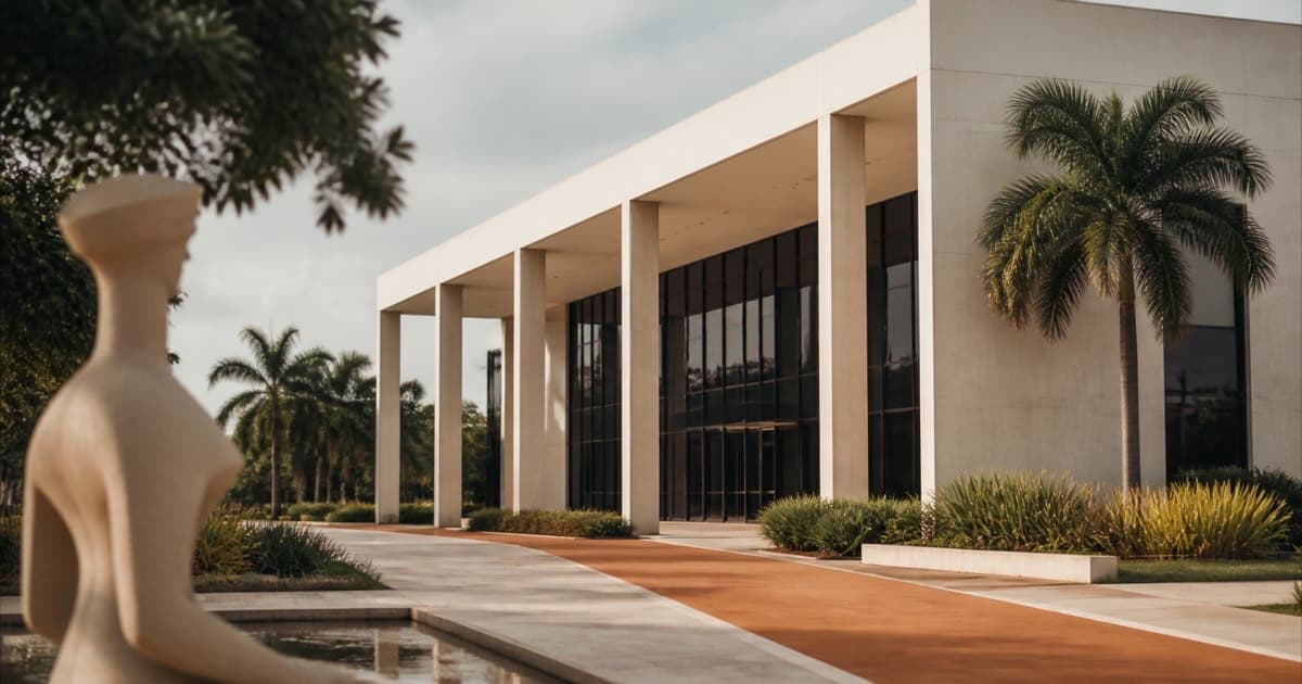 Exterior of a Brazilian government building