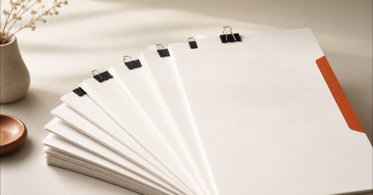 Insurance policy documents fanned out on a table